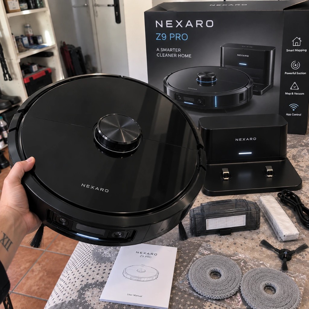 Nexaro Z9Pro — kit completo con base e accessori